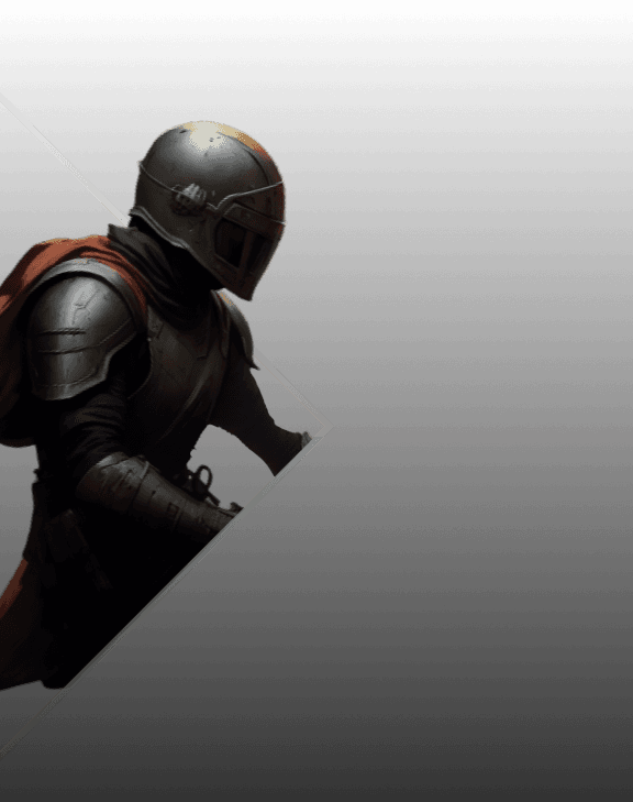 Knight's Helmet Representing Adventure and Battle in v3RPG